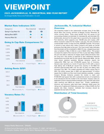 2023 Mid-Year Viewpoint Jacksonville, FL Industrial Report