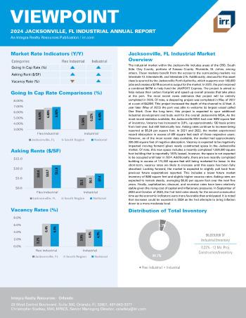 2024 Annual Viewpoint Jacksonville, FL Industrial Report