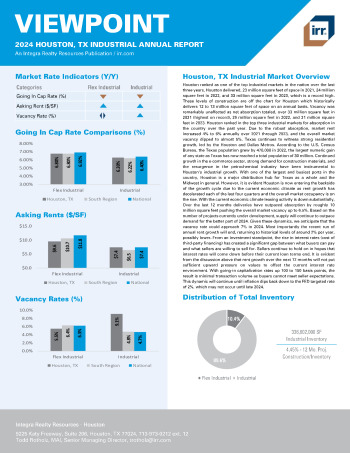 2024 Annual Viewpoint Houston, TX Industrial Report